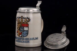 Stone  reservist's mug "Minenwerfer Batt. No. 1" Munich