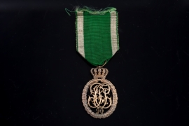 Anhalt - Commemorative medal of the Duchess-widow Friederike von Anhalt-Bernburg, 1901