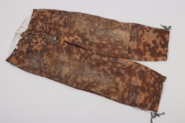 Waffen-SS winter "blurred edges" camo trousers