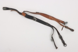 Wehrmacht belt support strap (y-strap) - Reichsbetriebsnummer