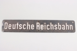 Wagon Sign "Deutsche Reichsbahn"