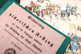 Book "Erinnerung an den historischen Festzug - Stadt München" by A. Muttenthaler
