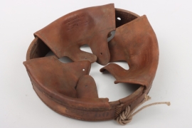 WWI leather lining for a German helmet