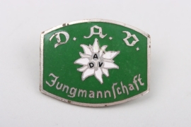 Deutscher Alpenverein "DAV" Jungmannschaft badge - Mayer u. Wilhelm