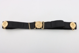 Kriegsmarine officer's dress belt and buckle ("dagger belt")
