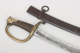 French EM cavalry sabre - number matching