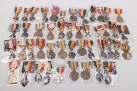 Extensive collection of Belgian badges