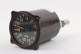 Luftwaffe manifold pressure gaug "Ladedruckmesser" - Fl 20544