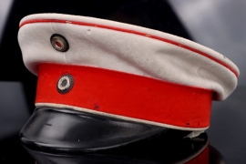 Prussia - Garde du Corps officer's visor cap