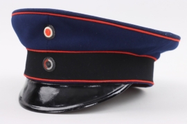 Württemberg - Feldartillerie officer's visor cap