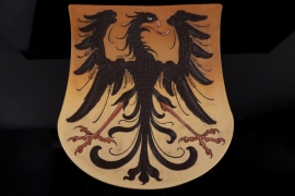 Mettlach eagle plate wall decoration