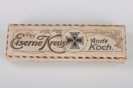 WWI case for the harmonica "Das Eiserne Kreuz"