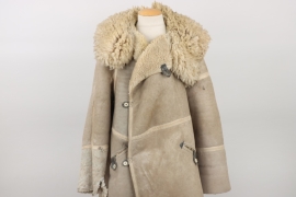 Wehrmacht heavy winter watch leather coat