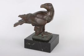 Eagle table sculpture - brone