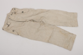 Wehrmacht drill trousers - marked