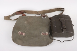 Wehrmacht mess kit & bread bag