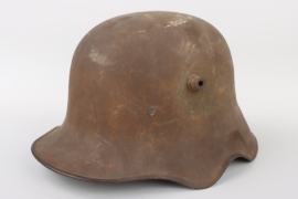 WW1 M18 helmet cavalry "cut-out"- ET64