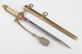 Reichsmarine officer's dagger with portepee - Alcoso