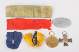 Prussian - 2-place medal bar + tag