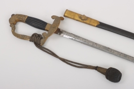 Hessian official's sword with portepee - Cleff