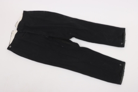Reichsbahn - black straight trousers