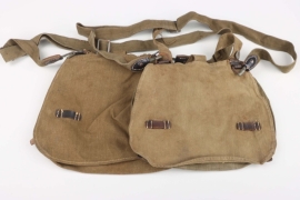 Two Wehrmacht M31 bread bags