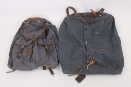 Luftwaffe clothing bag + Rucksack
