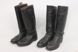 Two pairs of Wehrmacht officer's boots