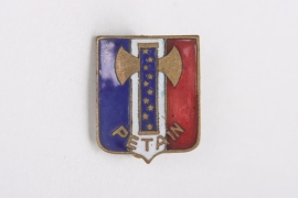 PETAIN enamel badge - Vichy France