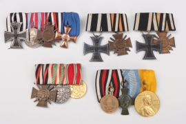 5 x WWI medal bar