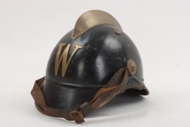 Imperial fire brigade helmet from iron
