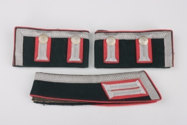Heer Panzer collar and cuffs for the parade uniform - NCO type