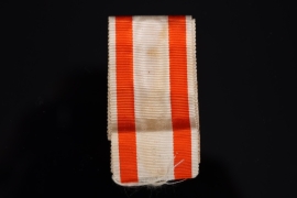 Friedrich Stolzenburg - Red Eagle Order Ribbon for a Cross 3rd Class