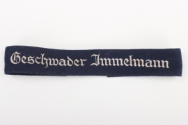 Luftwaffe cuff title "Geschwader Immelmann" - EM type