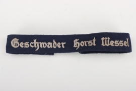Luftwaffe cuff title "Geschwader Horst Wessel" - EM type