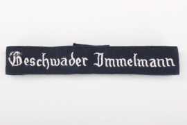 Luftwaffe cuff title "Geschwader Immelmann" - EM type