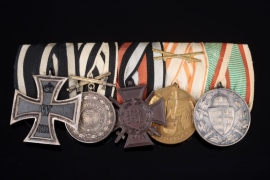 Prussia Hohenzollern Medal bar with five awards