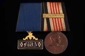 Colonial Medal bar with 2 awards