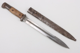 WWI bayonet 84/98 with saw-back blade - Heller