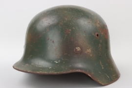 Heer M35 camo helmet - NS62