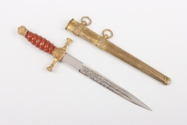 Dagger miniature of a Reichsmarine officer's dagger - WKC ("half scale miniature")