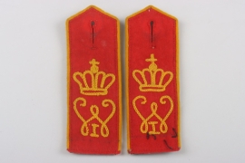 Württemberg - Infanterie-Regiment 124 EM shoulder boards