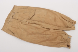 Luftwaffe tropical straight trousers with pocket
