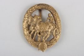 German Horse Driver's Badge 1st Class in Gold - Lauer