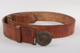 WWI Prussian officer's belt and buckle