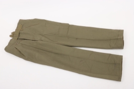 Heer straight tropical field trousers - M43