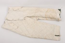 Hungary - WWII quilted reversbile winter trousers