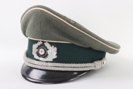 Heer infantry visor cap for officers -  Erel