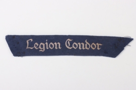 Luftwaffe cuff title "Legion Condor"