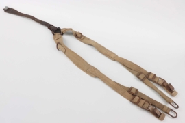 Wehrmacht belt support strap from webbing material (y-strap)